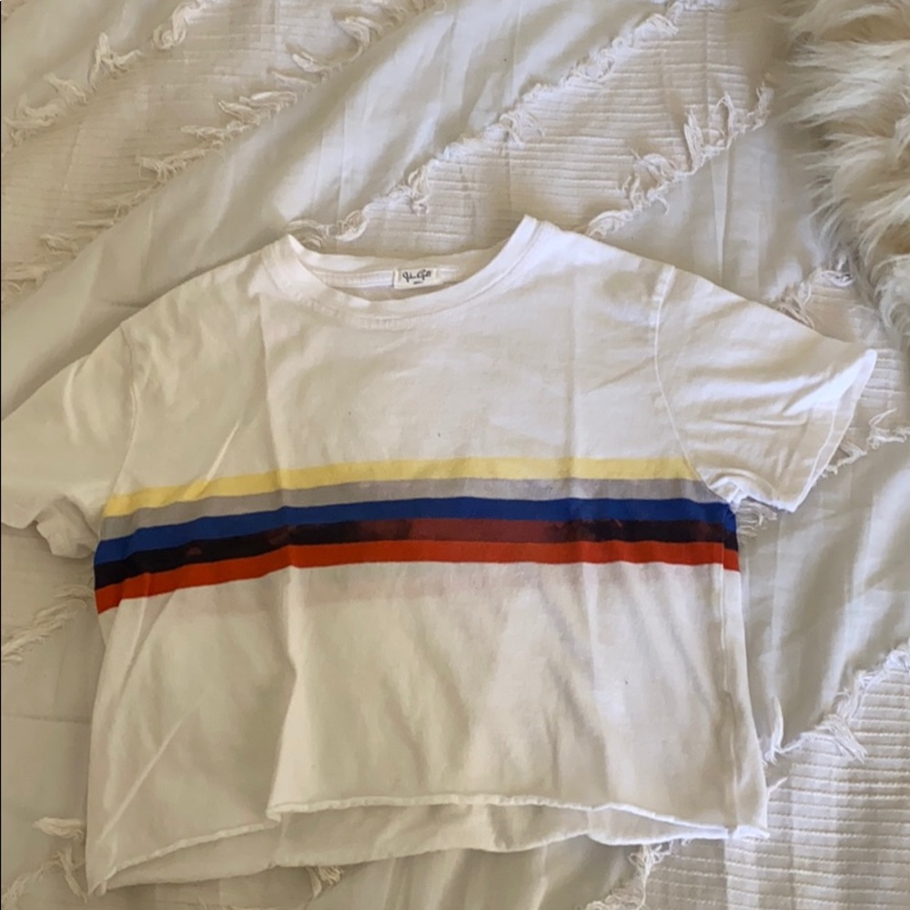 John Galt (Brandy Melville) cropped tee